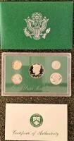 1997 S U.S. Mint Proof Set &ndash; Lincoln Cent, Jefferson Nickel, Roosevelt Dime, Washington Quarter, Kennedy Half