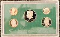 1997 S U.S. Mint Proof Set &ndash; Lincoln Cent, Jefferson Nickel, Roosevelt Dime, Washington Quarter, Kennedy Half - 2
