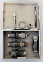 Lyman .243 Winchester 2-Die Set, Full-Length Sizing And Bullet Seating Dies, Item No: 7452283, RCBS 3-Die Carbide Set .44 Magnum/.44 Special, Model 18612, Original Case, No Shell Holder., RCBS 3-Die Set For .44 Mag Reloading &ndash; Sizer, Expander, Seater/Crim - 11