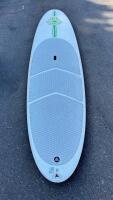 Cruiser SUP 11'4"x 32" All-Around Stand-Up Paddleboard &ndash; White, EVA Deck, Single Fin Box, G17-007223 - 2