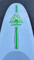 Cruiser SUP 11'4"x 32" All-Around Stand-Up Paddleboard &ndash; White, EVA Deck, Single Fin Box, G17-007223 - 4