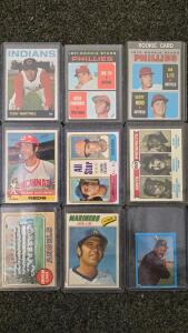 Topps Vintage Baseball Cards, 1970-1979 Rookie Stars, Prospect, Joe Lis, Geronimo, Martinez