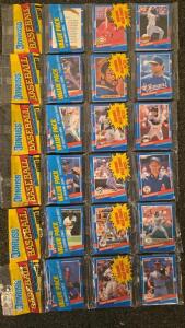 Unopened 1991 Donruss Baseball Series 1 Value Pack (6) &ndash; 45 Cards & Willie Stargell Puzzle Each
