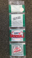 1992 Fleer Baseball Trading Card Rack Packs &ndash; 42 Cards Each, Sealed, Includes Inserts - 5