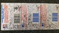 1992 Pacific Sealed Trading Card Packs - Tom Seaver "Tom Terrific" & Nolan Ryan 2nd Series - 3