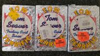 1992 Pacific Sealed Trading Card Packs - Tom Seaver "Tom Terrific" & Nolan Ryan 2nd Series - 4