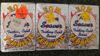 1992 Pacific Sealed Trading Card Packs - Tom Seaver "Tom Terrific" & Nolan Ryan 2nd Series - 6