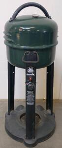 Char-Broil Patio Caddie Propane Gas Grill, Green, Model 4156896, 1 Burner, 10,000 BTU, 187 Sq In Surface