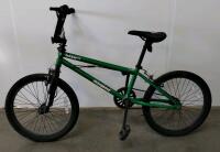 Mongoose Data XL 2 BMX Bike, 20" Wheels, Single Speed, Green/Black - 2
