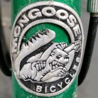 Mongoose Data XL 2 BMX Bike, 20" Wheels, Single Speed, Green/Black - 3