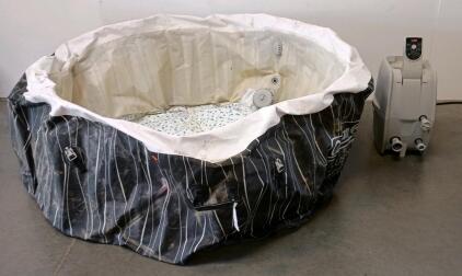 Bestway S100105 SaluSpa AirJet Inflatable Hot Tub, 2-3 Person Capacity, 160 Gallons, 67" x 26"