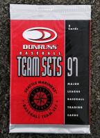 1997 Donruss Baseball Team Set Seattle Mariners Sealed Packs, 5 Cards Each, Pennant Edition - 2