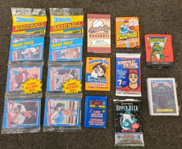 Vintage Trading Cards - Upper Deck 1996 MLB, Garbage Pail Kids 9th Series, Donruss 1991