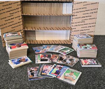 2,000+ Baseball Card Lot &ndash; Donruss, Topps, Upper Deck, Score, Pinnacle, Pacific, Post