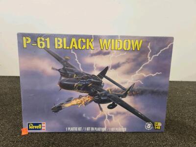 Revell P-61 Black Widow 1:48 Scale Model Kit, Kit Number 85-7546, 130 Parts, Skill Level 5