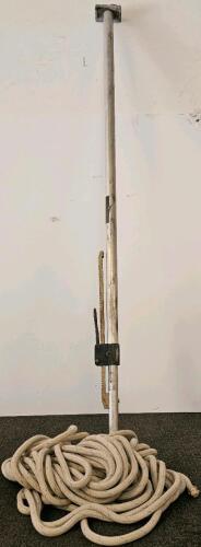 Shelton Binder Company SAFT-LOK BAR, 90"-105" Adjustable Ratcheting Cargo Load Bar With 100 Ft Rope