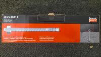 6 Boxes Of Simpson Strong-Tie Strong-Bolt 2 Wedge Anchors, 5/8" x 6", Zinc-Plated, Box Of 20 - 3