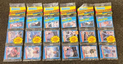 1991 Donruss Baseball Series 1 Value Packs, Factory Sealed, 45 Cards & Willie Stargell Puzzle