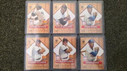 1991 Topps 500 Home Run Club &ndash; Reggie Jackson, Willie McCovey, Killebrew, Banks, HOF Stars