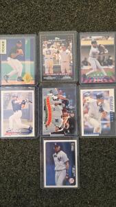 1990s-2000s MLB Baseball Cards (Jeter, Rodriguez, Giambi) - Upper Deck, Topps, Classic
