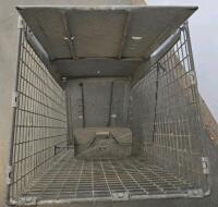 Pet Lodge Medium Wire Dog Crate, 30" x 21" x 24", Double Doors, Includes Divider Panel, And More - 5