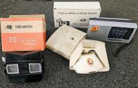 Horipet "De luxe" 8MM Movie Projector, Battery Operated, Original Box, Made In Japan, 3-Dimension Viewer, And More - 2