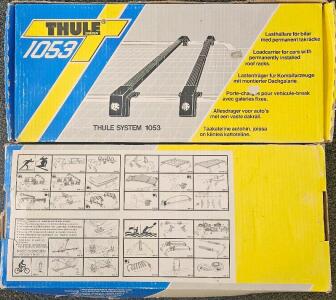 Tow Thule 1053 Car Roof Rack Systems &ndash; 75 kg Capacity, Black, Original Packaging