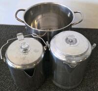 Assorted Kitchenware Lot &ndash; Yeti & Stanley Tumblers, Stock Pots, Organizers, Casserole Dishes - 6