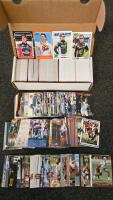 Mixed Lot of 800+ Football & NASCAR Trading Cards, 1990s-2020 Donruss, Rookies Included, Boxed
