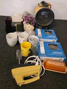 Mixer, 2x Smart Choice 6&rsquo; Waterline Kits, Dura Heat EH-460D Electric Forced Air Heater