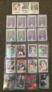 NBA & MLB Rookie Card Lot: 2017-18 Hoops Fox, Tatum, 2022 Topps Chrome Franco, Gallen, Lowe
