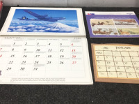 (1) Stokes New Master Gallery Airplanes 1988 Calendar (1) Remington 1976 Calendar (1) Wayne Willis Wildlife Calendar 1983