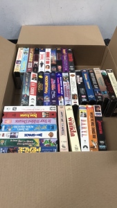 (37) VHS Movies