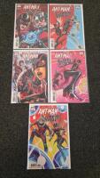 Ant-Man and the Wasp Complete Set Issues #1&ndash;5 (2018, Marvel, Mark Waid, Garr&oacute;n, Nakayama Covers)