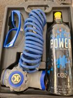 Kobalt Portable CO₂ Regulator Kit with Carry Case and Accessories, Kobalt drill with case and accessories. ( powered on) water hose/washer. Loom set and more (shelf G) - 5