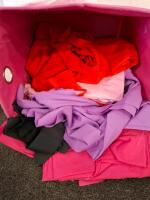 Large Bulk Sewing & Craft Lot: 5 Bins Fabric, 100+ Floss, 40+ Threads, Patterns, Notions, Storage - 7
