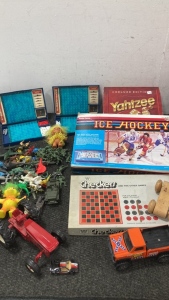 Die Cast Tractor, Ice Hockey Game, Trolls and More