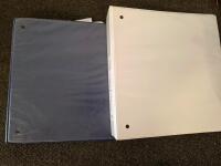 Mixed Lot: Smartware 16pc Bakeware, Office Depot Binders, Craft Kits, Cables, Storage Containers - 7