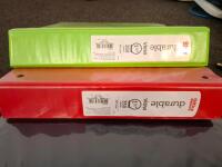 Mixed Lot: Smartware 16pc Bakeware, Office Depot Binders, Craft Kits, Cables, Storage Containers - 9