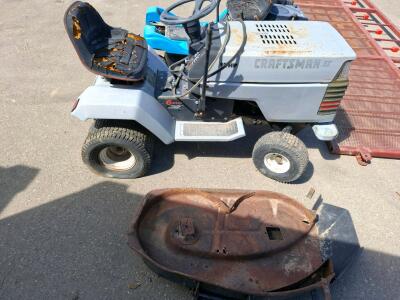 Craftsman II 12 HP Riding Lawn Mower, Model 917.249400, 38" Deck, 6-Speed Transmission, unable to test