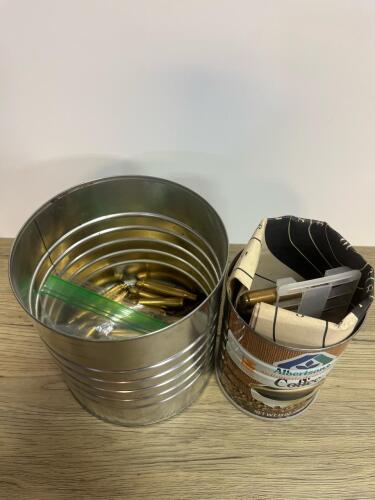 Mixed Lot .308 Winchester Brass Casings & Live Rounds, R-P/FC Headstamp, Approx. 30 Pieces