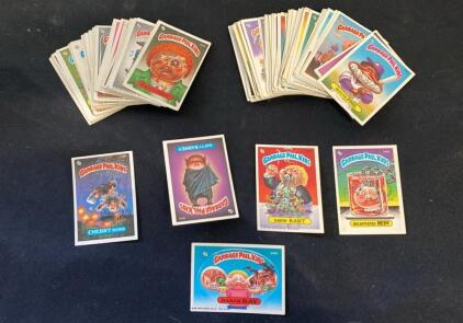 **Rare 1st Generation** Large Garbage Pail Kids Card Lot - 1985-86 OS1-8 - Decapitated Hedy, Kayo'd Cody, 100+ Cards