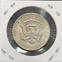 1964 Kennedy Half Dollar, 90% Silver, Circulated, U.S. Coin, 12.50g, 30.61mm - 2