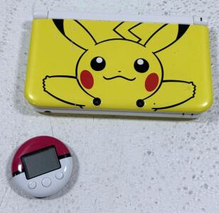 Nintendo 3DS XL Pikachu Edition Console with Pok&eacute;walker Accessory, 2013 Limited Release