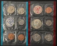 1969 U.S. Mint Uncirculated Coin Set &ndash; 10 Coins in Original Packaging