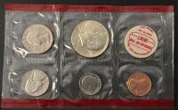 1969 U.S. Mint Uncirculated Coin Set &ndash; 10 Coins in Original Packaging - 2