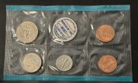 1969 U.S. Mint Uncirculated Coin Set &ndash; 10 Coins in Original Packaging - 5
