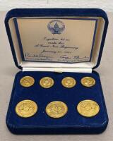 Reagan 1981 Inauguration Button Set, Coin Cufflinks, Money Clip, Tie Bars & Jewelry Lot - 2