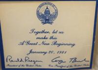 Reagan 1981 Inauguration Button Set, Coin Cufflinks, Money Clip, Tie Bars & Jewelry Lot - 4
