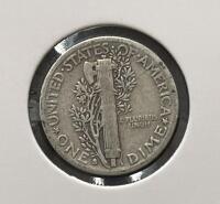 1942 & 1943 Mercury Dimes, 90% Silver, Philadelphia Mint - 3